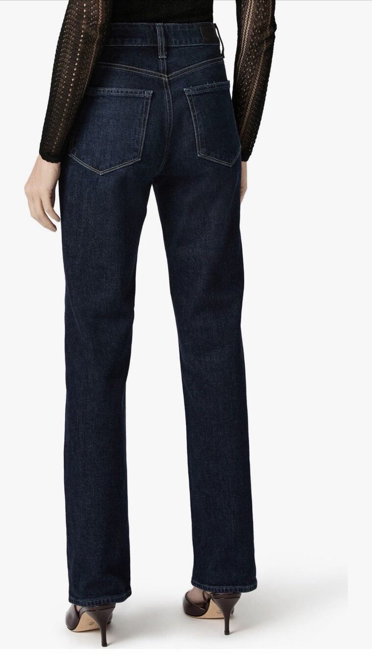 Paige High Rise Stevie Straight Leg Jeans in Dwell Wash - Size 31, NWOT